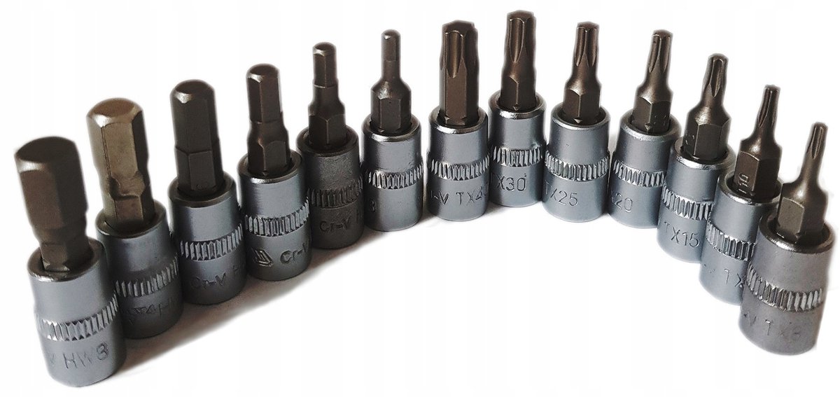 Yato Bitset 1/4" Torx Hex 13 Delen - Professioneel Gereedschap