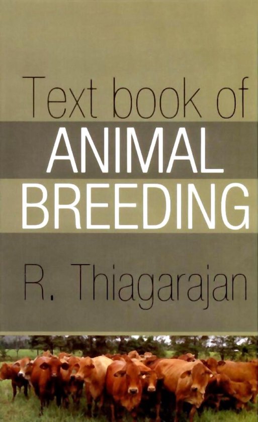 Text Book of Animal Breeding - cover