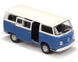 Welly Volkswagen T2 Bus Van 1972 Metaal Model Auto 1:34-1:39