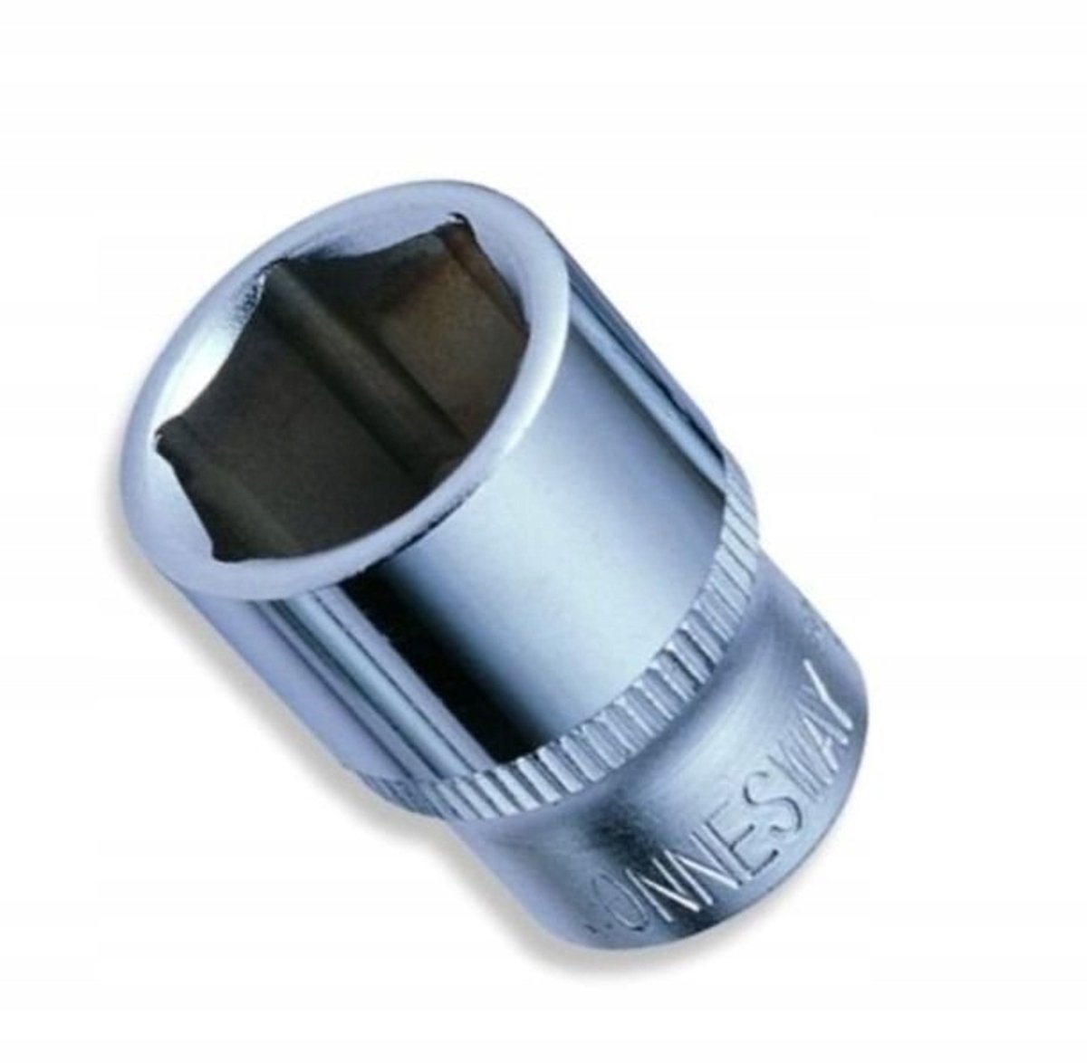 2x 7mm 1/4" Dopel-dop bit, 6-kant, chroom-vanadium staal