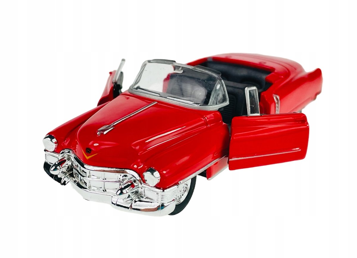 Welly 1953 Cadillac Eldorado Metaal Rood 1:34 Modelauto Nieuw