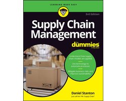 Omslag van Supply Chain Management For Dummies