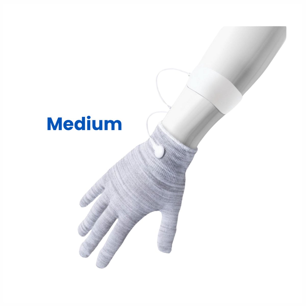 TensCare - iGlove Medium | TENS/EMS Handschoen voor Hand- & Polspijn – Artritis & Carpaal Tunnel Therapie | Wasbaar & Herbruikbaar | tens handschoen elektrode | handelektrode tens