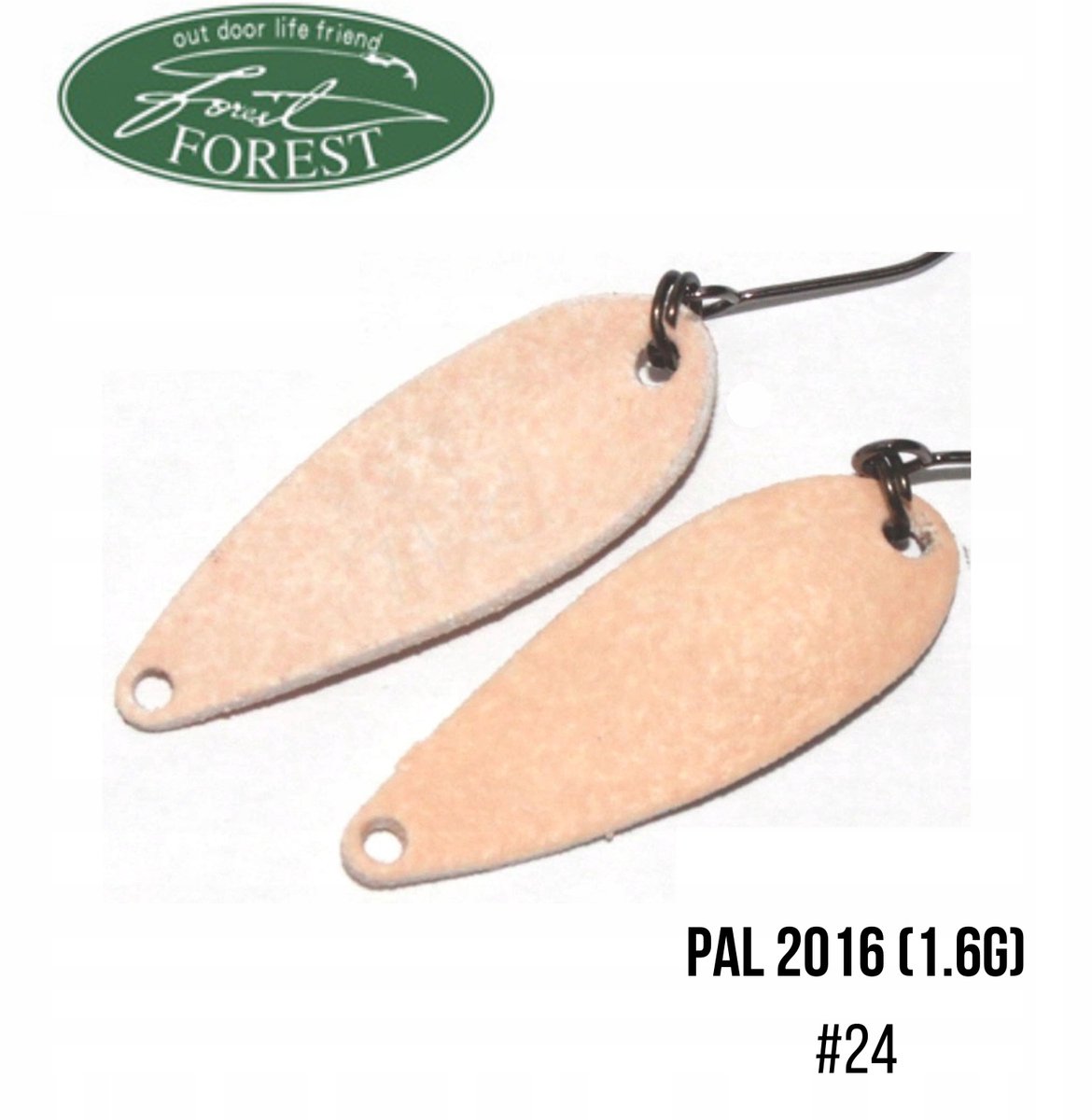 Forest PAL Wobbler #24 Roze GLOW (1,6g) - Vliegvissen