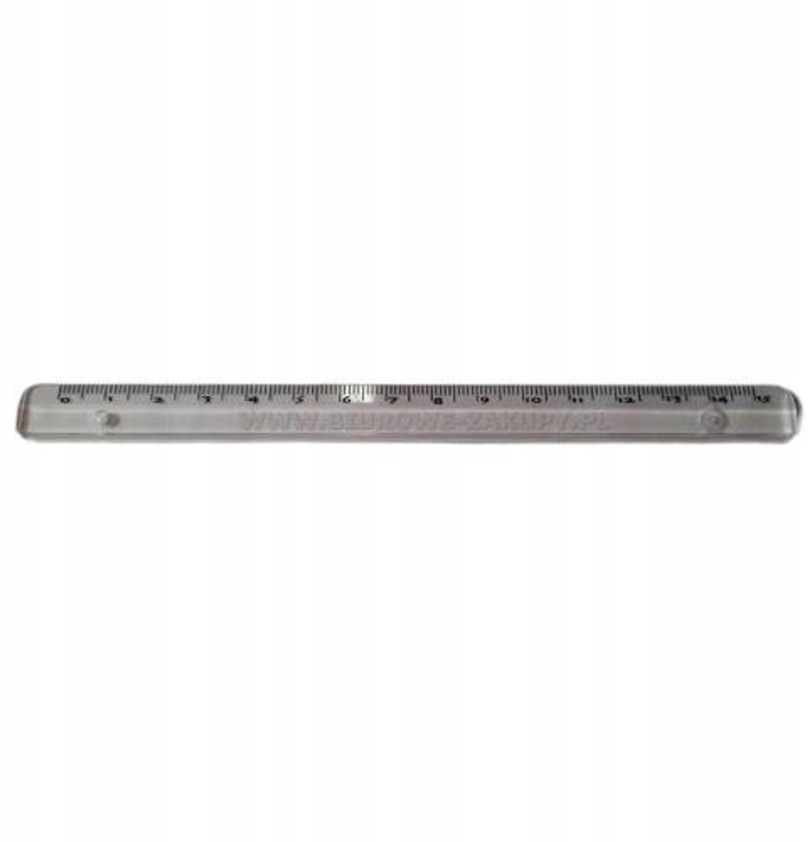 Liniaal Transparant Pratel 15cm - Klein en Plat