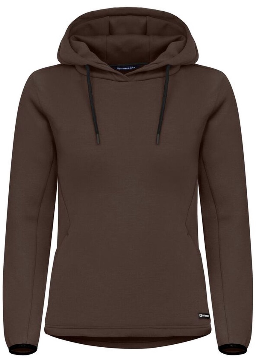 Cutter & Buck Pemberton Hood Dames 358431 - Donker Mokka - XS