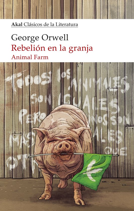 Clásicos de la literatura 41 - Rebelión en la granja - cover