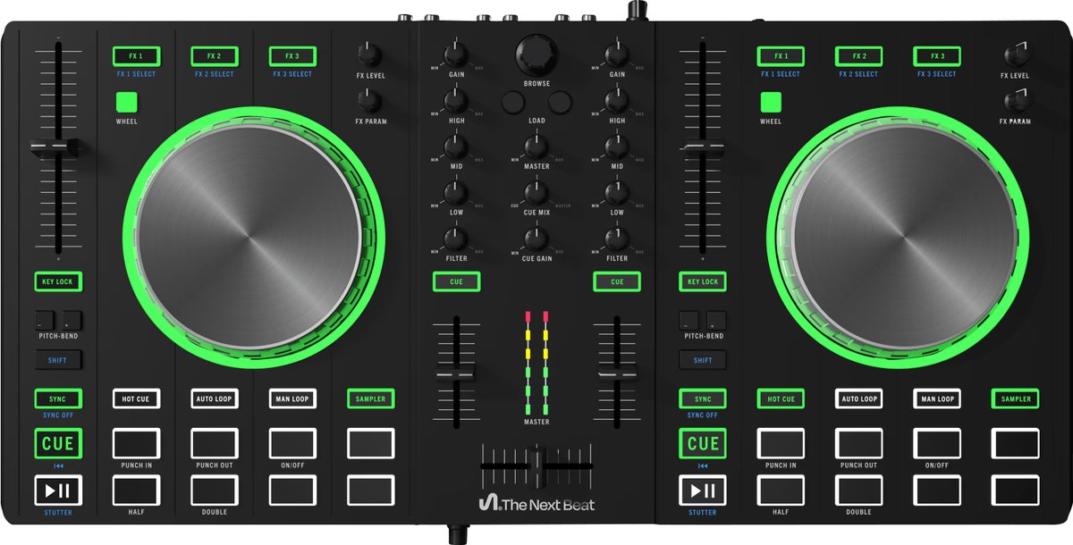 The Next Beat by Tiësto LX1 - DJ Controller voor beginnende tot gevorderde DJ - DJ Set - DJ Software (App) - DJ Gear -