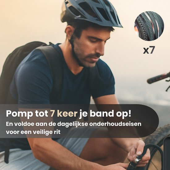 Mini Elektrische Fietspomp 100 PSI - Draagbare Accu Luchtpomp Met Digitaal Display Voor Fiets En Ballen