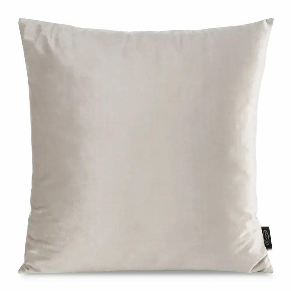 Decoratieve kussenhoes 45x45 cm, zacht beige velours