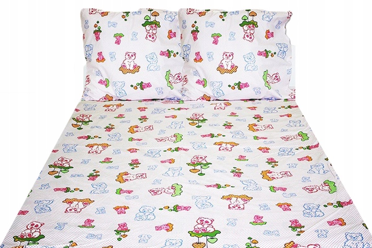 100% Katoenen Dekbedovertrek Set 140x200cm - Nederlands Product
