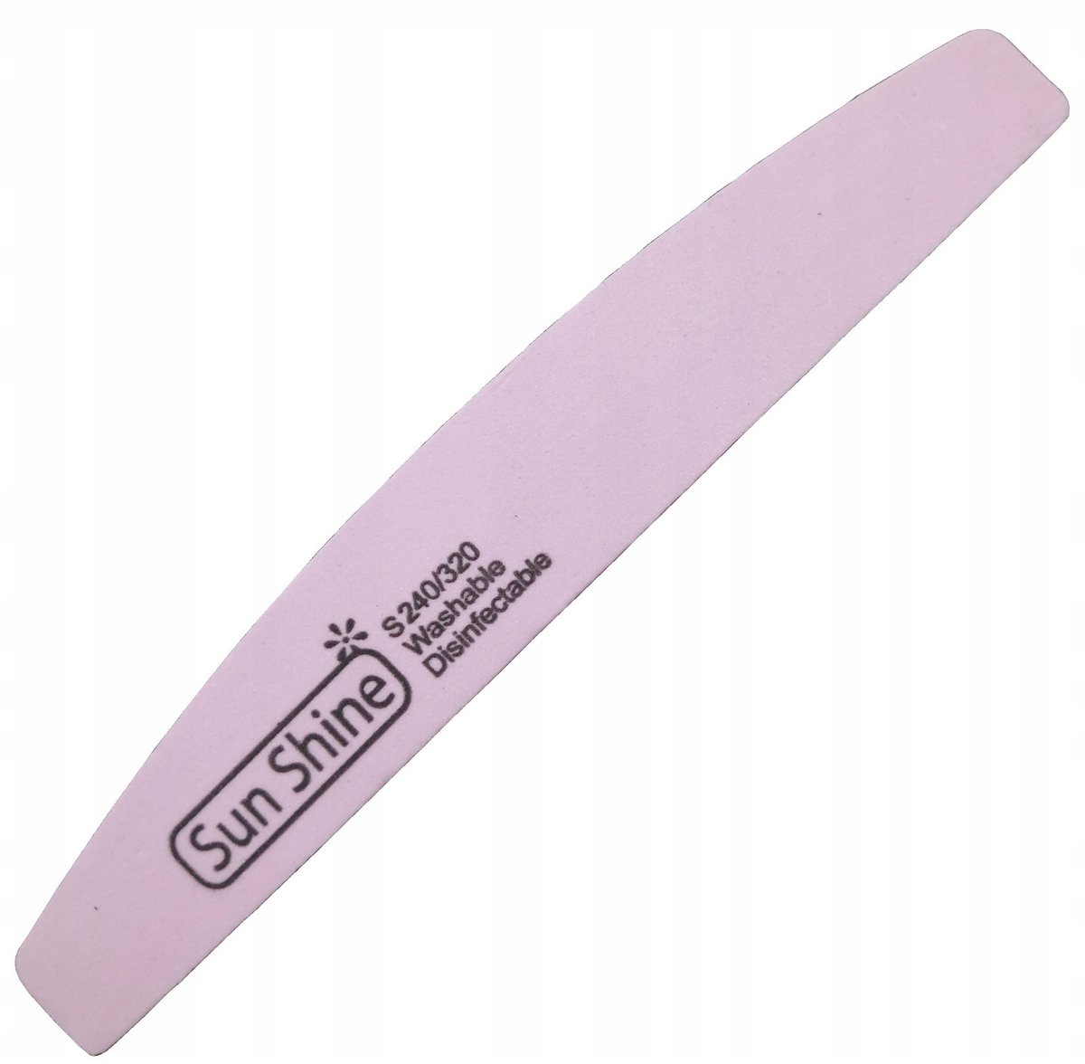 SunShine Polijstblok Nagels 240/320 Grit - Halve Maan Vorm