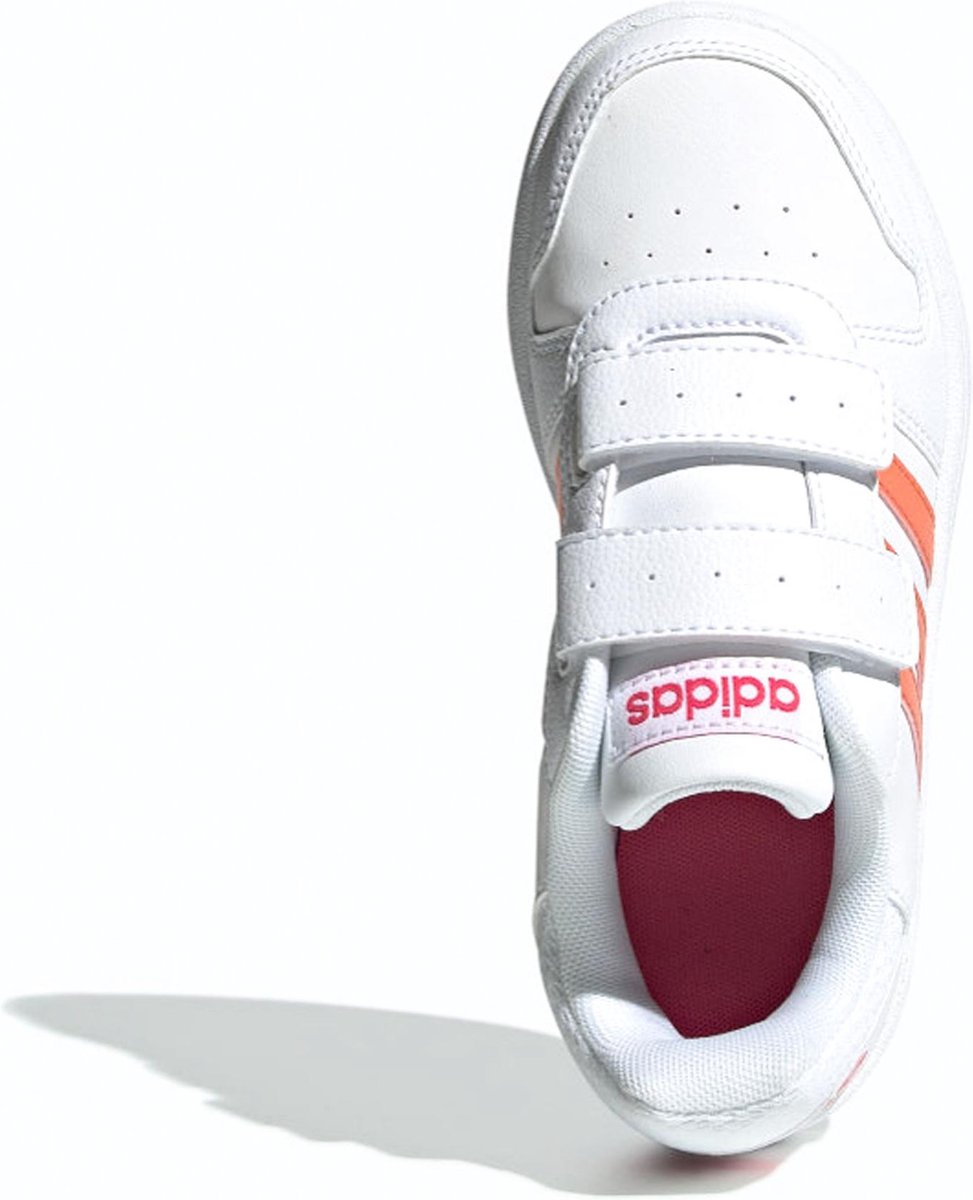 adidas Sneakers - Maat 34 - Meisjes - wit/roze | bol.com