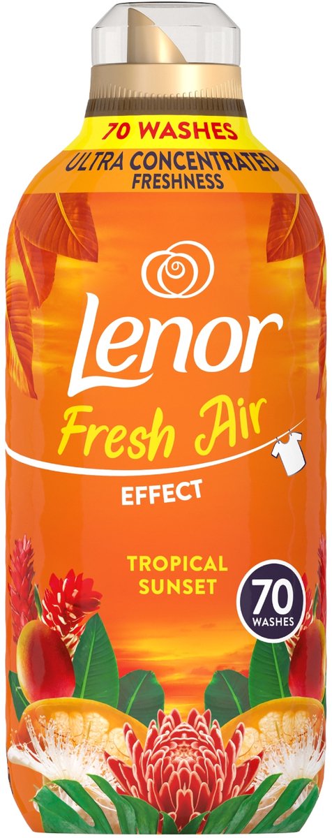 Lenor Wasverzachter - 70sc980ml - fresh air - tropical sunset