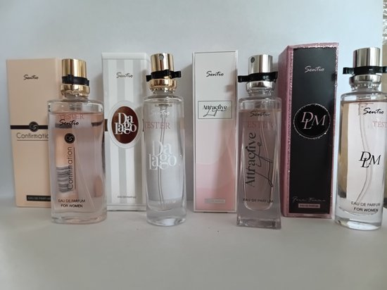 Sentio Pachet sentio eau de parfum set van 4 stuks – DLM - Atractive life - Da lago ...