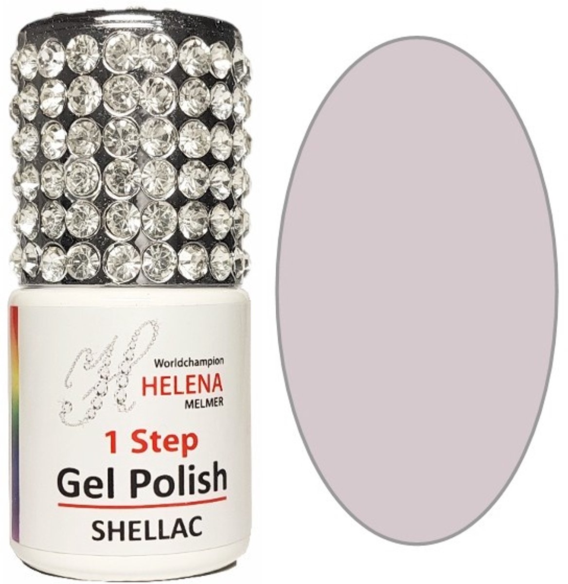 Helena - 1 Step Gel Polish - Lila-Grijs - 061