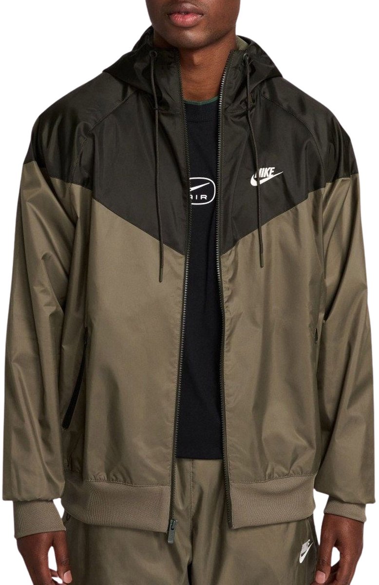 Nike Sportswear Heritage Essential Windrunner Heren Olijfgroen – Donkergroen