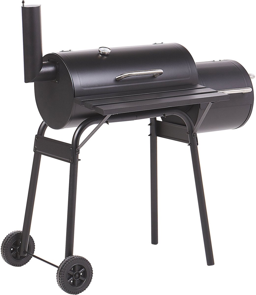 Beliani KATLA - Houtskoolgrill - zwart - Staal