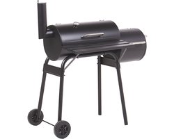 BELIANI KATLA - Houtskoolgrill - Zwart - Staal