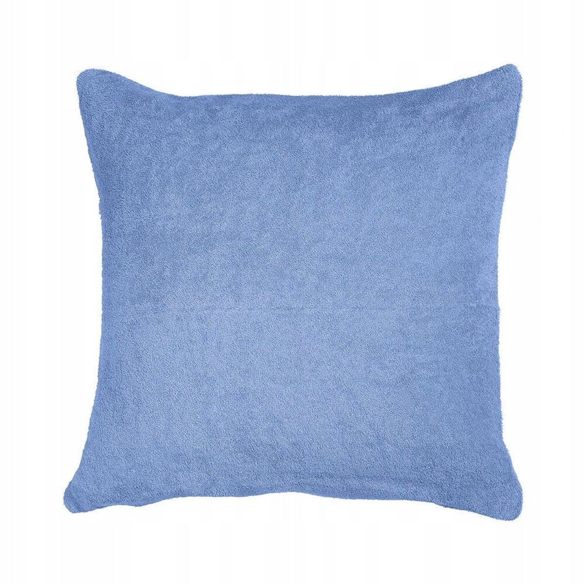 Badstof Kussensloop Blauw 40x40cm Dik KARO - Zacht & Duurzaam