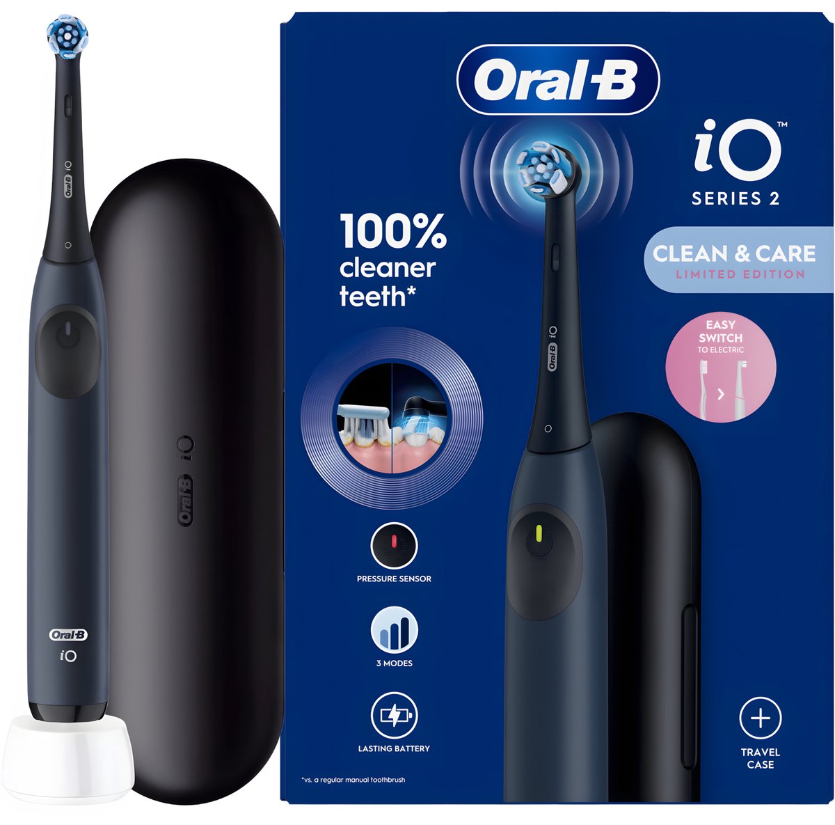 Oral-B iO Series 2 Elektrische Tandenborstel Ocean Blue 3 Poetsmodi - Procter & Gamble - €63,90