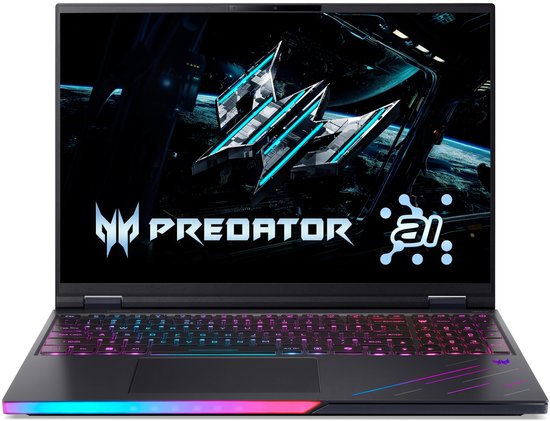 Predator Helios 16 AI PH16-73-95SM - Gaming Laptop - 16 inch OLED - Core Ultra 9 - 64GB - 3TB SSD - RTX 5090 - Acer - Hoofdafbeelding
