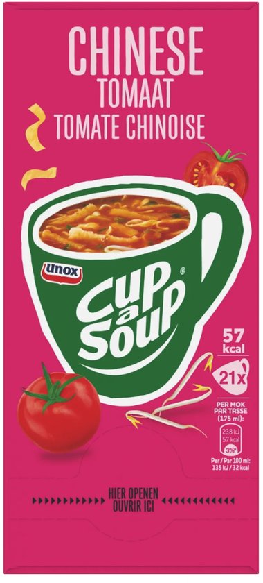 Cup-a-Soup Knorr Chinese tomaten 21x175ml