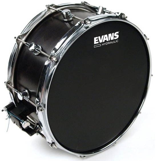 Evans B14HBG Hydraulic Black peau caisse claire 14 pouces