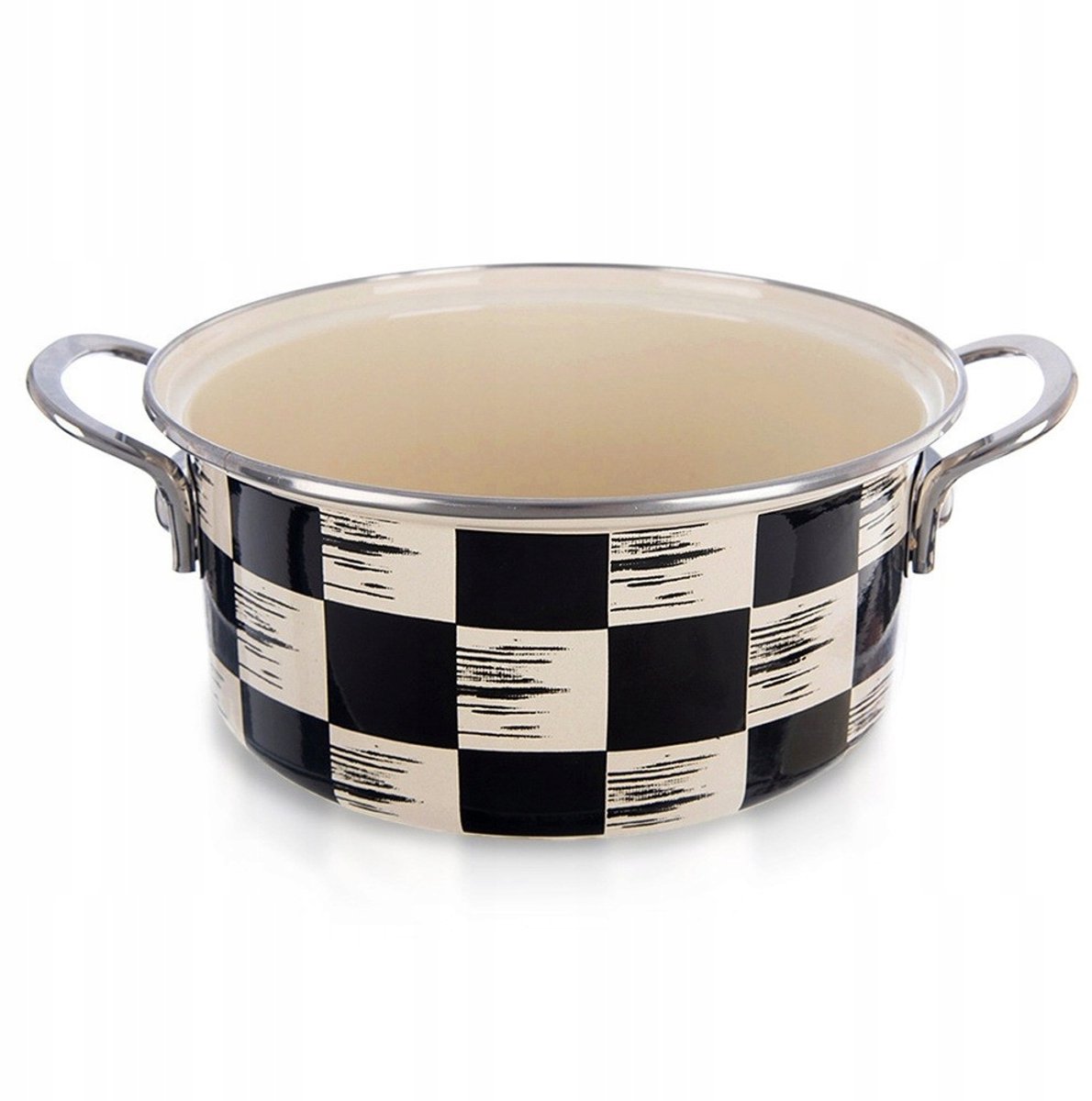 Emmer Pot Schaakbord 20 cm, 2.2 L - Geschikt voor Inductie