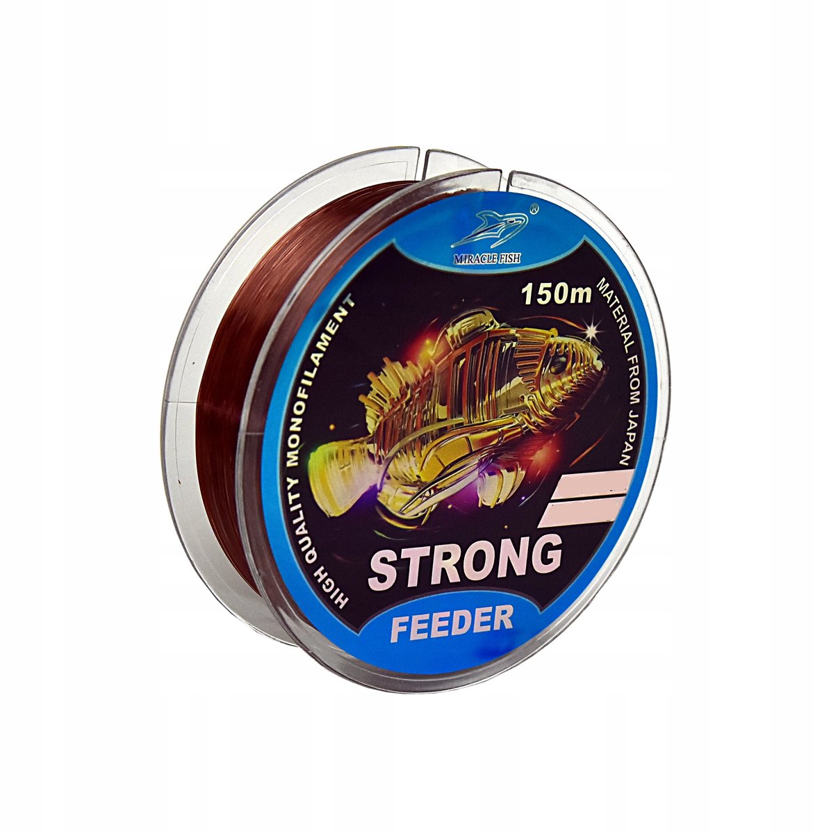 Miracle Fish Strong Feeder Vislijn 0.25mm 13kg 150m Bruin