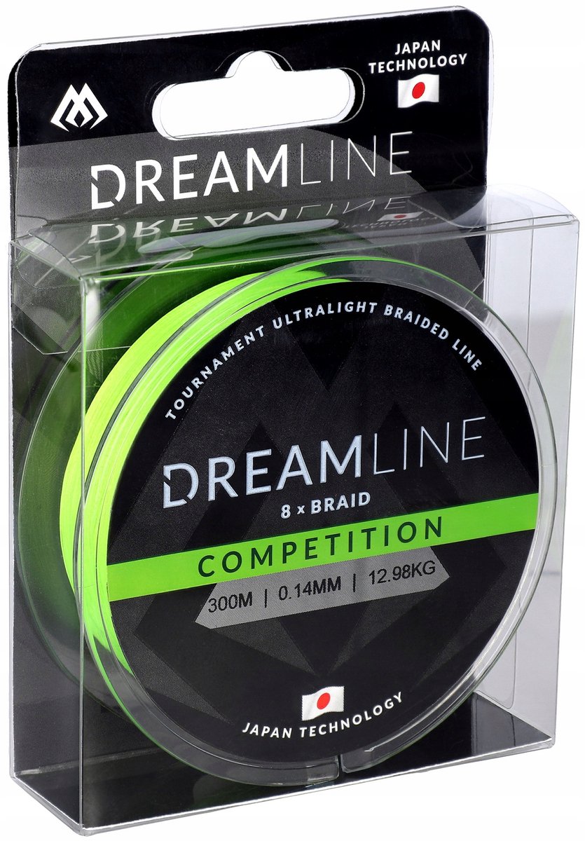 Mikado Dreamline Competition Fluo Vlechtlijn 0.16mm 300m 15.54kg
