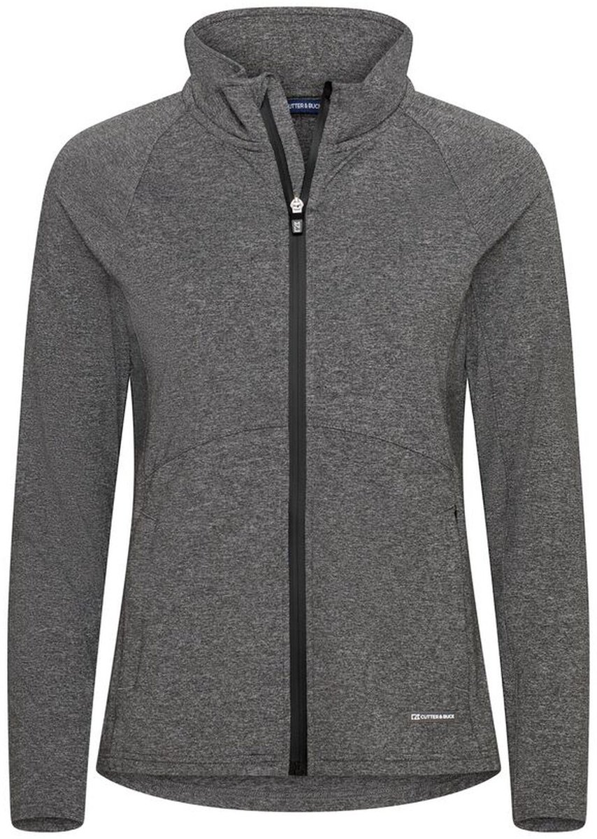 Cutter & Buck Adapt FZ Jacket Dames 358421 Melange Antraciet