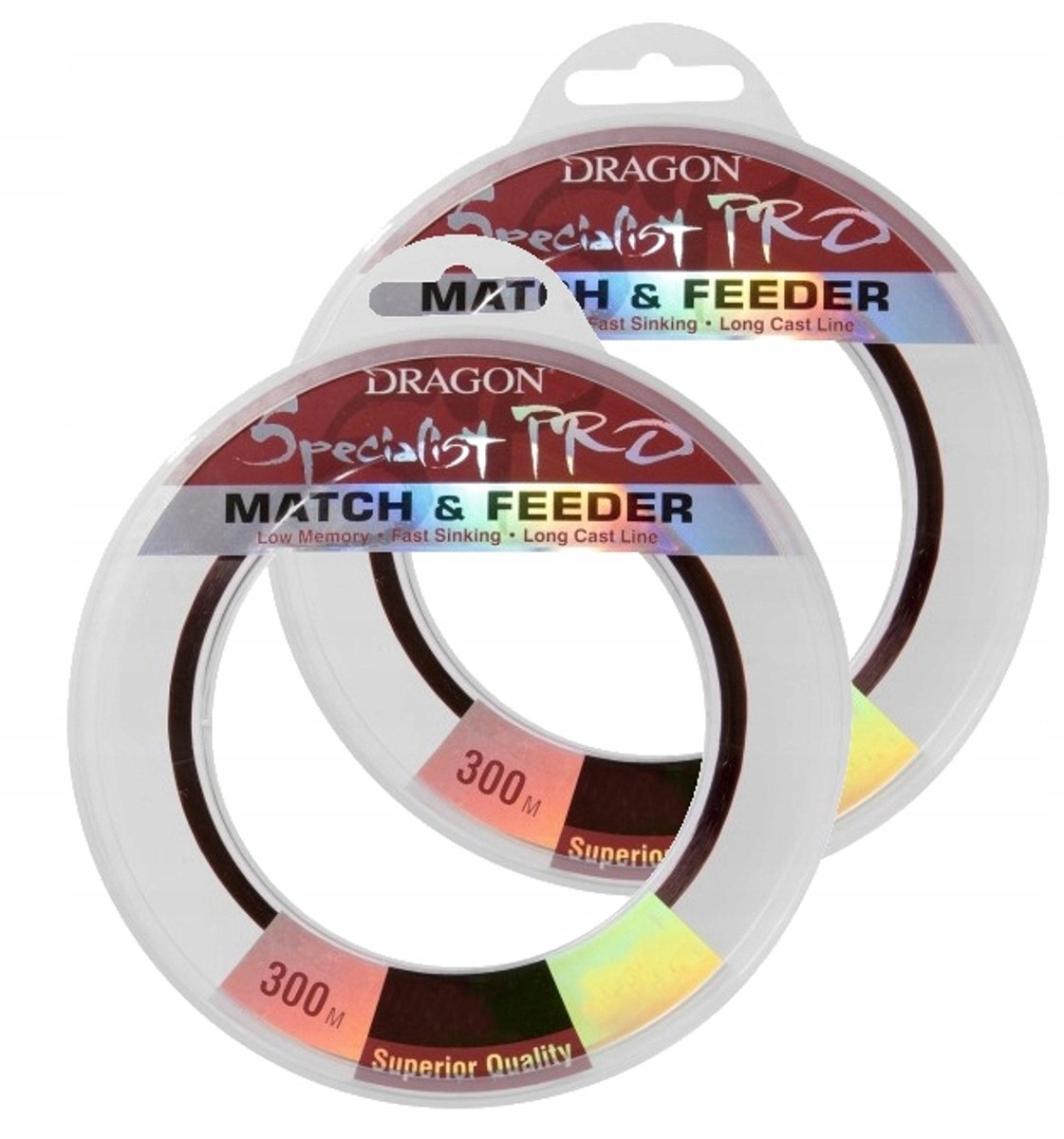 2x Dragon Specialist PRO Match Feeder Vislijn 0.23mm 2x 300m