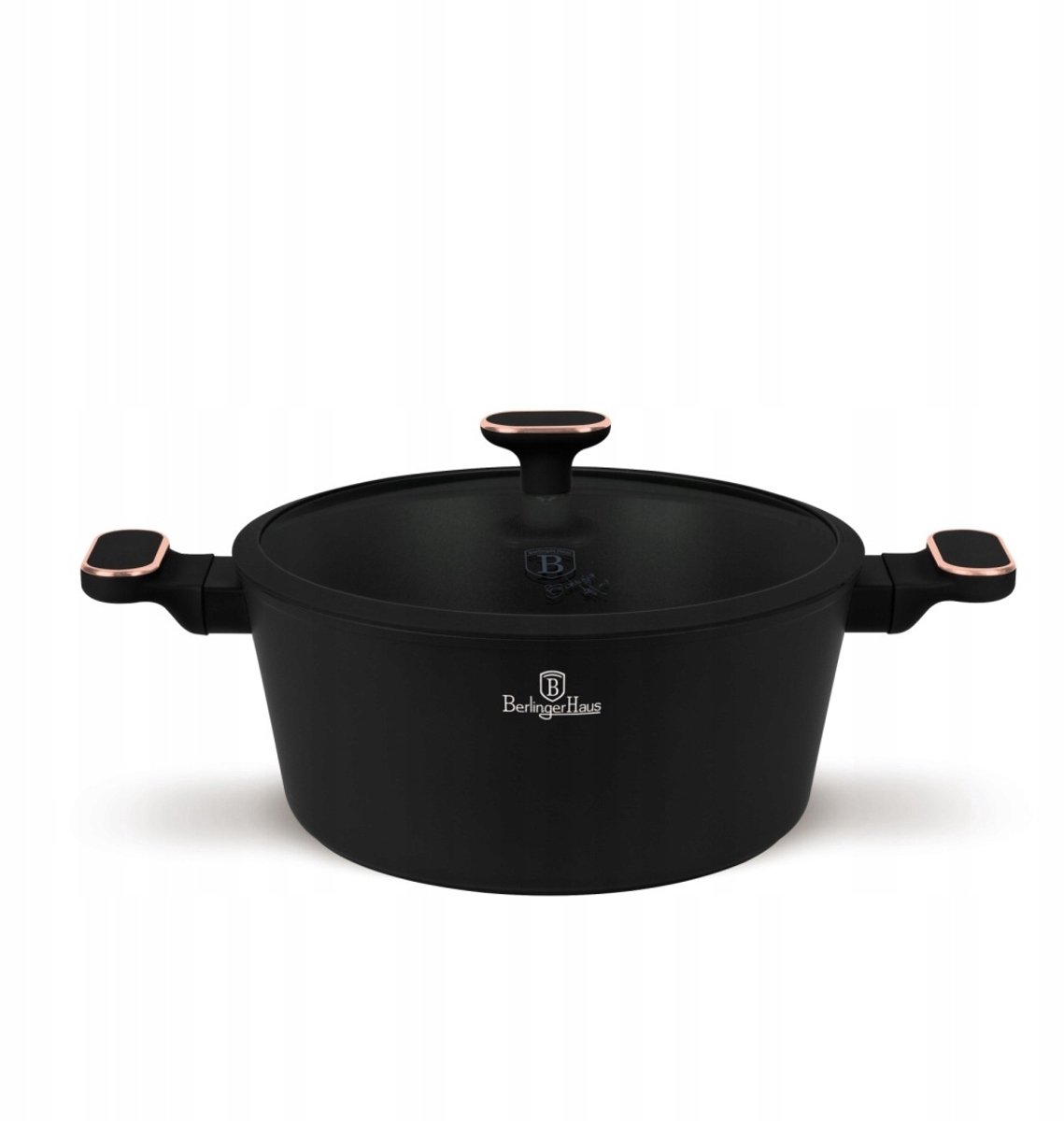 Gietijzeren pan met deksel 28cm Black Rose collectie