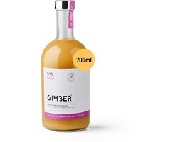 GIMBER N°3 Lilly | Biologisch gemberconcentraat | 700 ml | mengsel van gember, passievrucht, ananas en kurkuma.