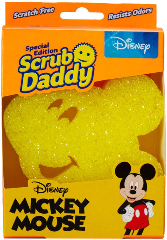 Scrub Daddy Éponge de Nettoyage – Édition Disney – Mickey Mouse - 1 pièce