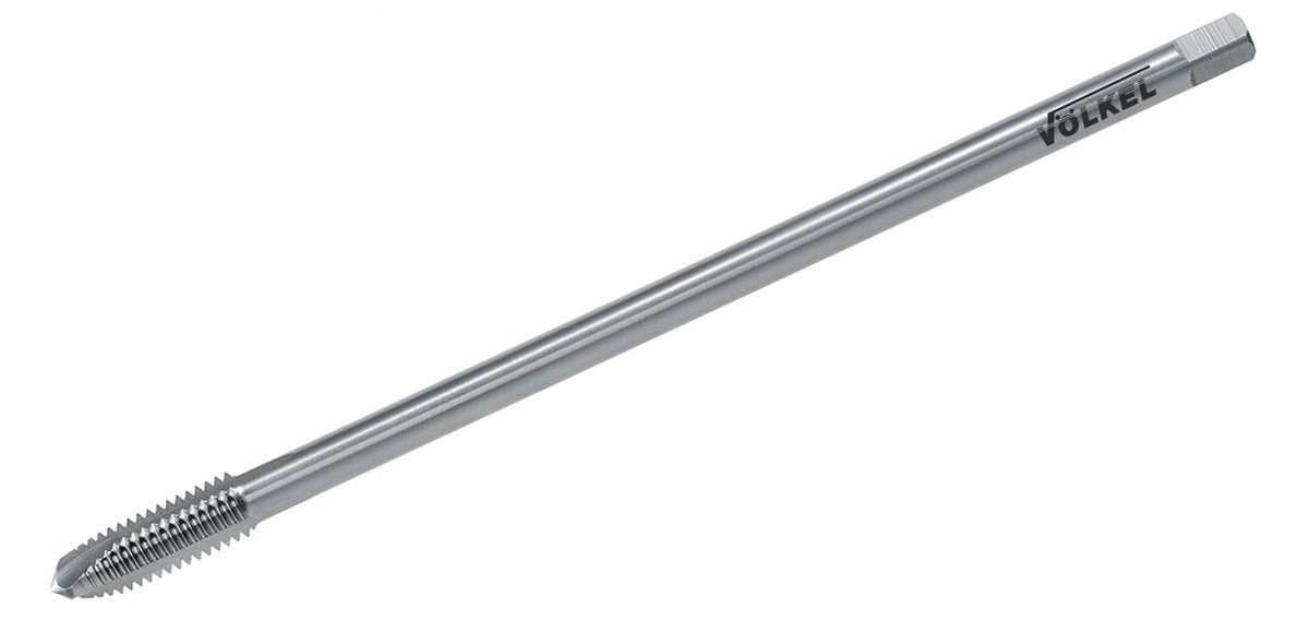 Lange M5 machine tap DIN 376-B HSSE, 150mm, doorlopend gat
