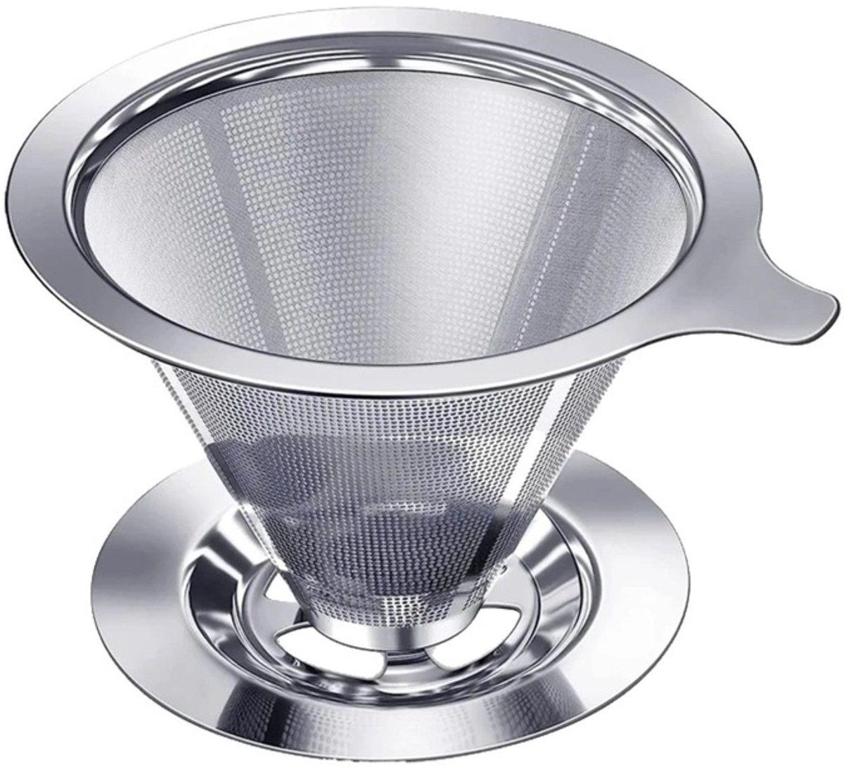RVS Thee & Koffie Infuser met Zeef - 13,5cm