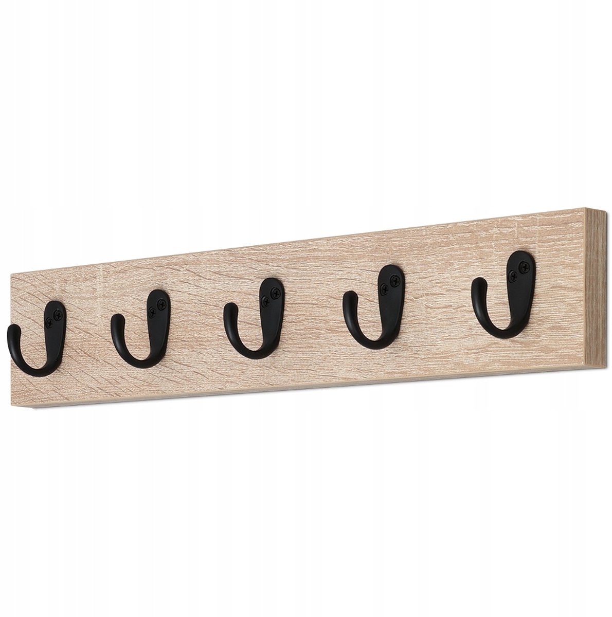 Universeel wandkapstok dressoir 5 haken Eiken Sonoma