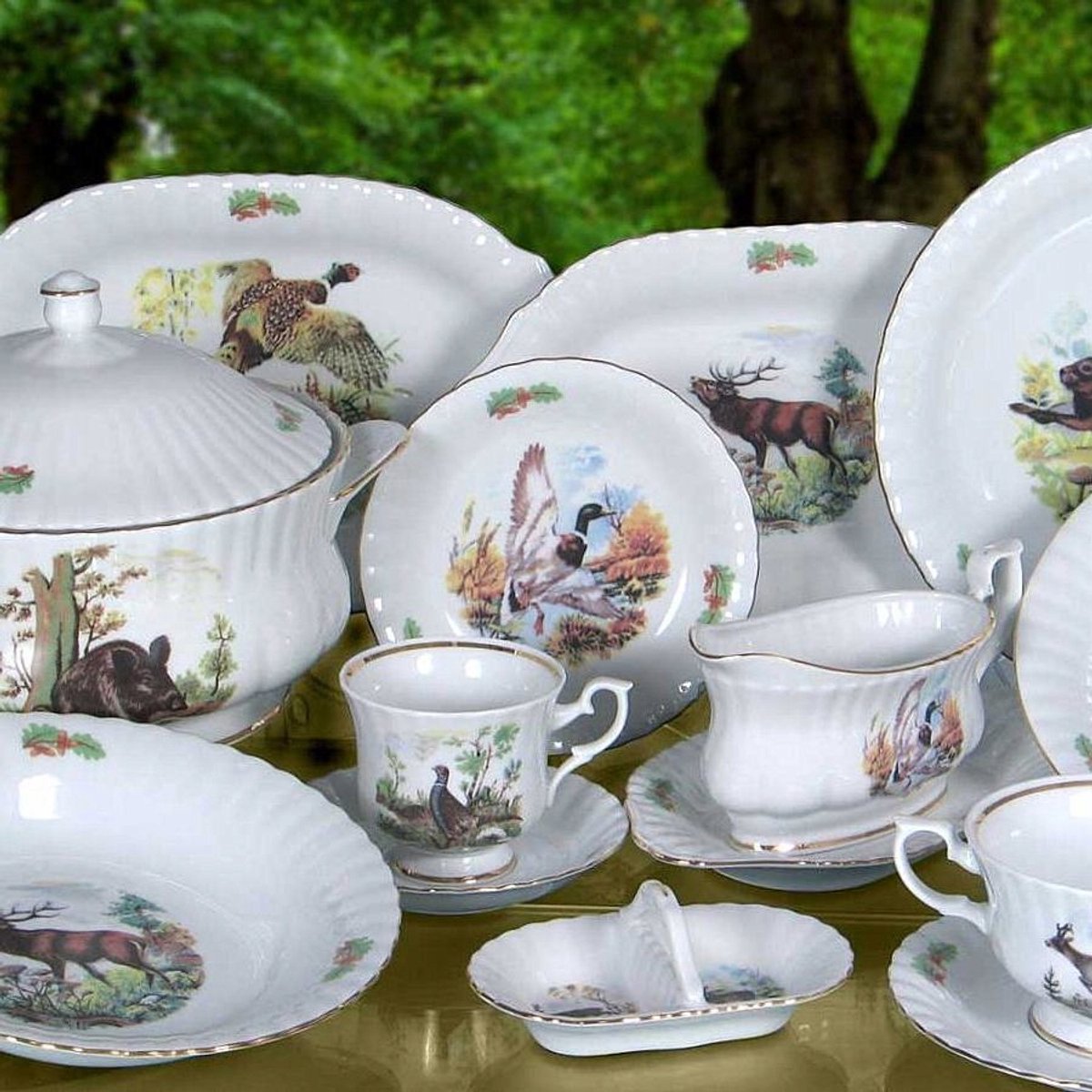 Servies Iwona 18-delig voor 6 personen - Porselein