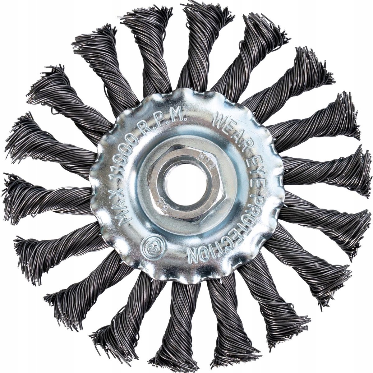 Richmann Draadborstel Schijf 115mm M14 - Verenigt Staaldraad
