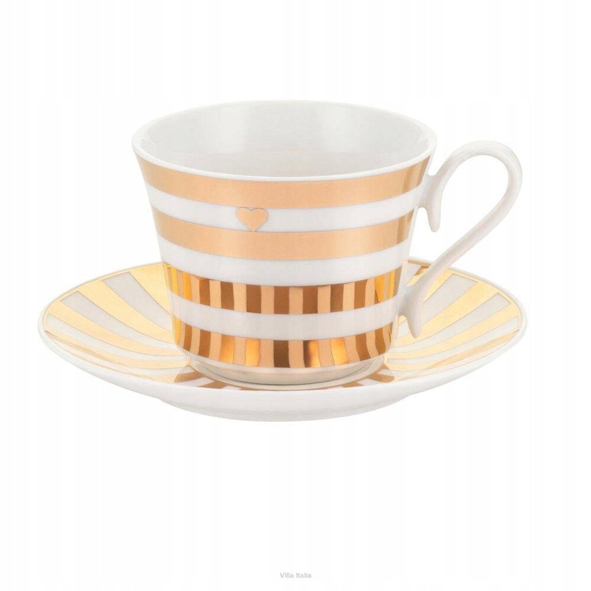 Gouden Porselein Koffie-en Theekopje 220 ml
