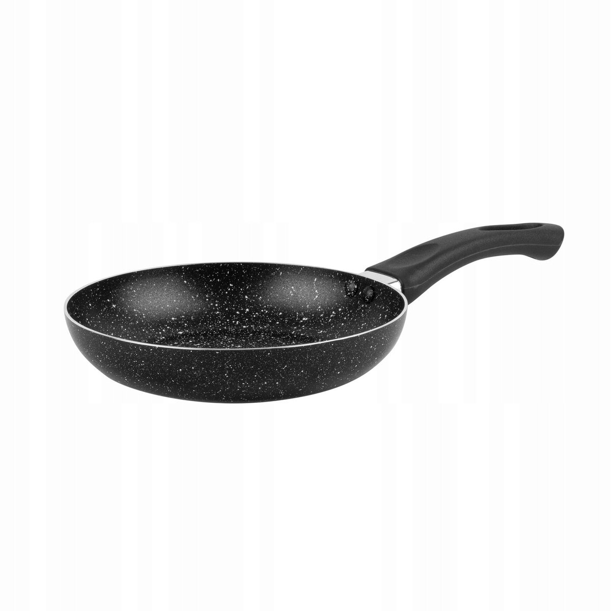 Tadar Marmara Zwart Koekenpan 18cm - Anti-aanbak & Inductie