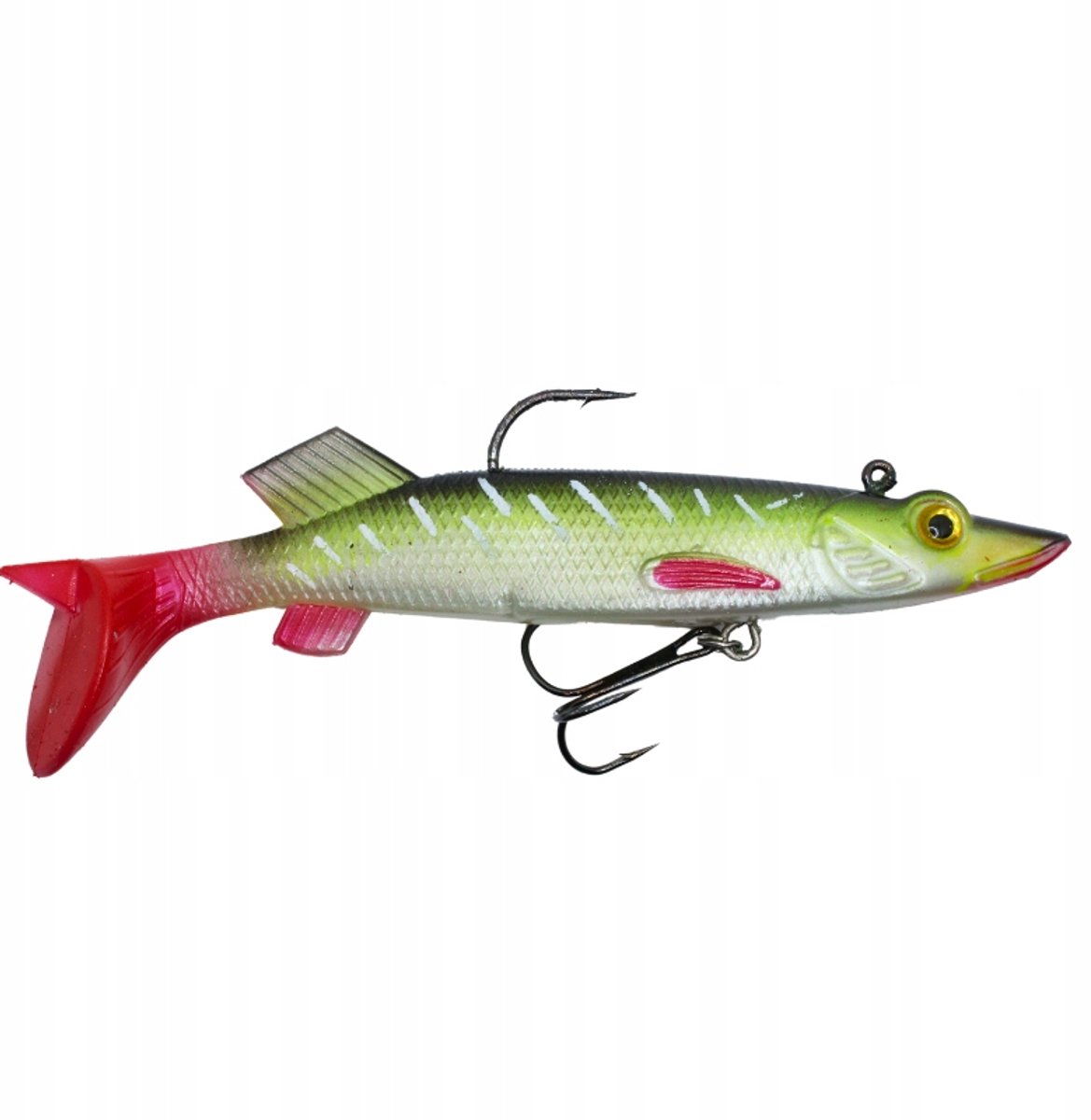 Canibal Olijf 10cm 16g Gummen - Effectief voor Snoek