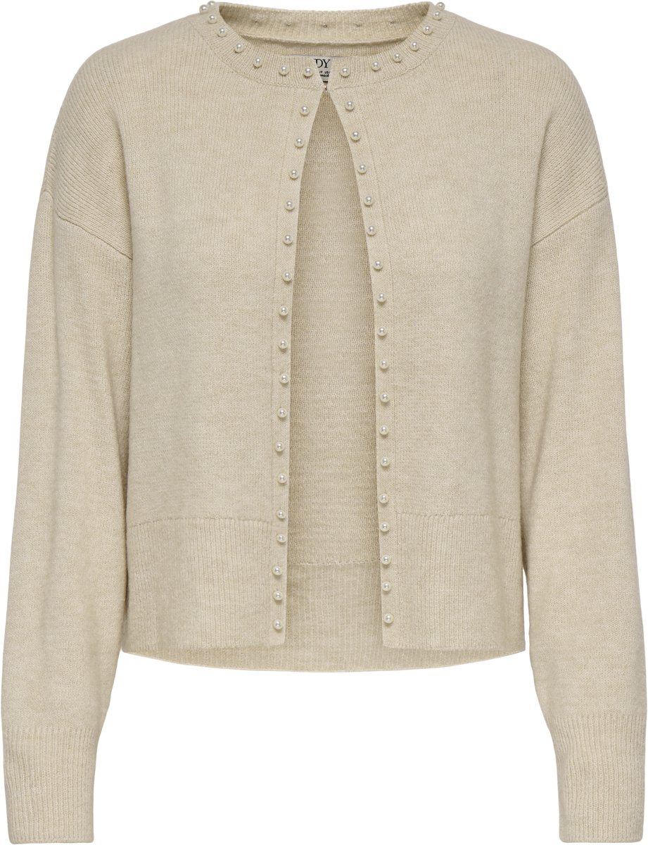 JdY - JDYEMMALI L/S ONEBUTTON PEARL CARDI KNT Dames Trui