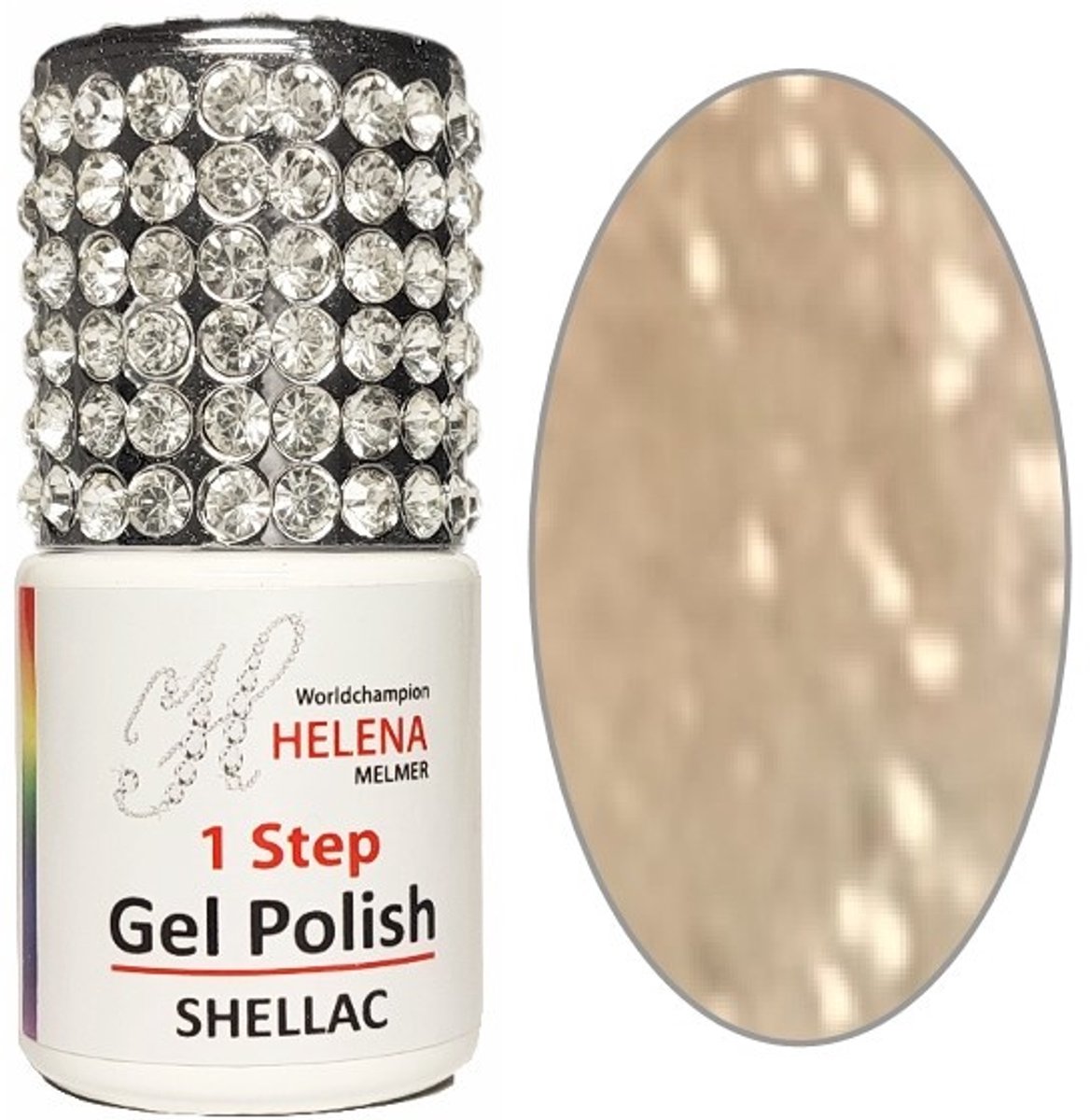 Helena - 1 Step Gel Polish - Goud Geel Met Parelmoerglans - 066