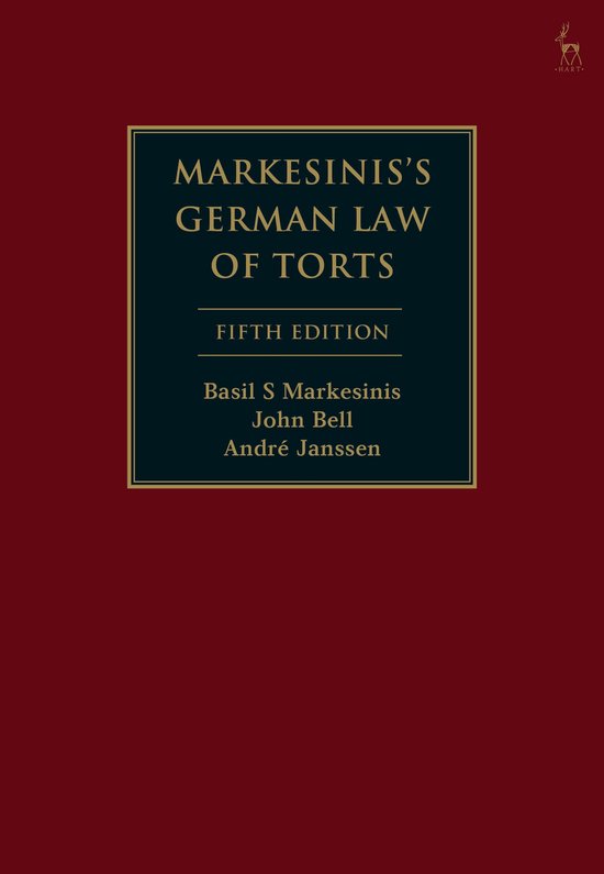 Markesinis's German Law of Torts - cover