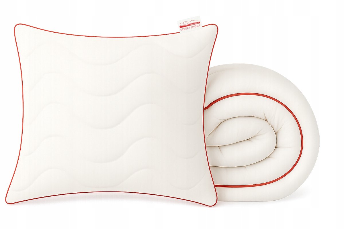 Linea Rosso Dekbed 220x200cm & Kussen 70x80cm - Nederlands Product