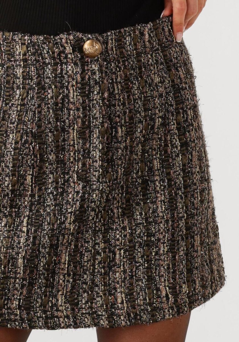 Amaya Amsterdam Dina Skirt Dames - Korte rok - Zwart - Maat M