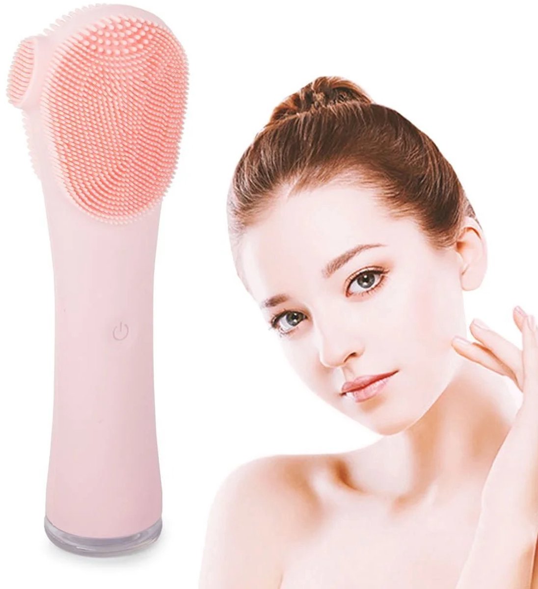 Oplaadbare USB Draadloze Sonic Gezichtsreinigingsborstel - Massager